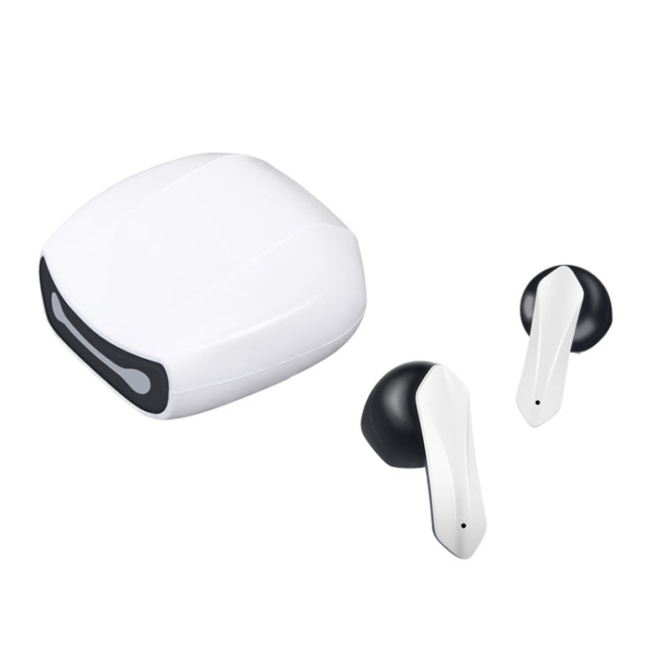 TWS Bluetooth 5.2 In-Ear Gaming Earphone With Breathing Light(White) - TWS Earphone by PMC Jewellery | Online Shopping South Africa | PMC Jewellery