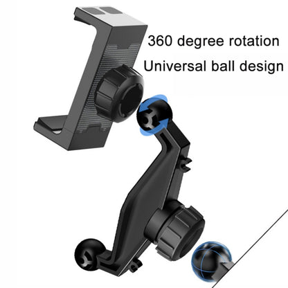 HLT212 Suction Cup Type Double Chuck Folding Car Phone Holder(Narrow Head Double Clamp) - Car Holders by PMC Jewellery | Online Shopping South Africa | PMC Jewellery