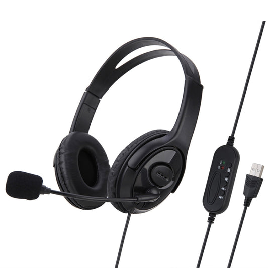 Soyto SY493MV Gaming Computer Teaching Office Mute Headset(Black) - Multimedia Headset by Soyto | Online Shopping South Africa | PMC Jewellery