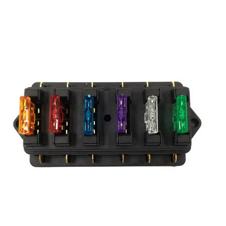 F458-Z Direct 6-Way Fuse Holder Car DC Modification Insurance Box - Fuse by PMC Jewellery | Online Shopping South Africa | PMC Jewellery