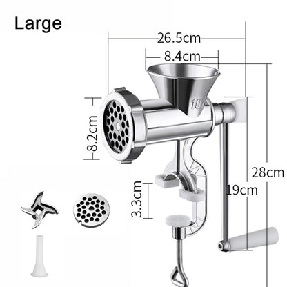 Household Manual Grinder Sausage Machine, Specification: No. 10 Large - Stirrer & Squeezer by PMC Jewellery | Online Shopping South Africa | PMC Jewellery