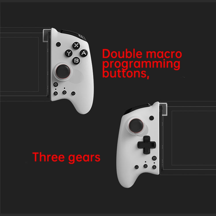 MOBAPAD M6 Left & Right Gamepad Game Handle Grip For Switch Joy-con / Switch OLED(White) - Gamepads by MOBAPAD | Online Shopping South Africa | PMC Jewellery