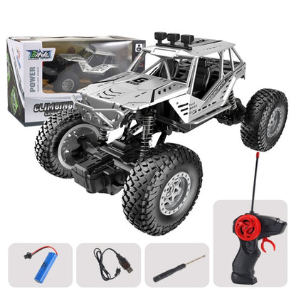 JZRC Alloy Remote Control Off-Road Vehicle Charging Remote Control Car Toy For Children Medium Alloy Silver - RC Cars by JZRC | Online Shopping South Africa | PMC Jewellery