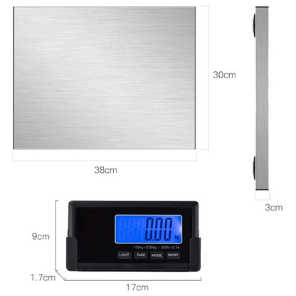 180kg / 0.1kg Wireless Transmission Split Scale Electronic Scale Portable Express Scale Animal Scale,CN Plug - Kitchen Scales by PMC Jewellery | Online Shopping South Africa | PMC Jewellery