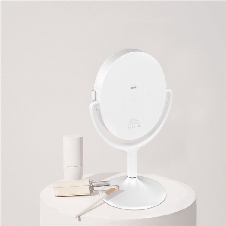 LED Desktop Folding Three-Faceted Makeup Mirror(HZJ-001) - Mirror by PMC Jewellery | Online Shopping South Africa | PMC Jewellery