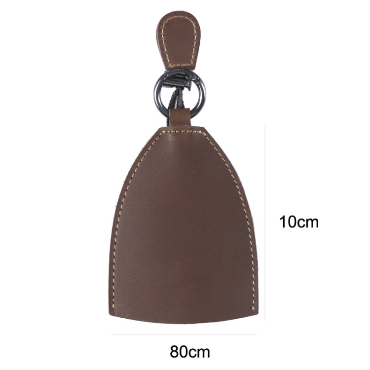 18Y-009 Vintage Handmade Leather Car Pull-Out Key Case(Plant Tanned Leather) - Car Key Cases by PMC Jewellery | Online Shopping South Africa | PMC Jewellery