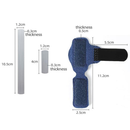 2 PCS Toe Sprain Dislocation Support Belt, Specification: Right(Blue) - Corrector by PMC Jewellery | Online Shopping South Africa | PMC Jewellery