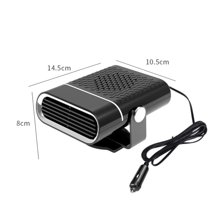 24V Winter Car Heater Demister(Black) - Heating & Fans by PMC Jewellery | Online Shopping South Africa | PMC Jewellery