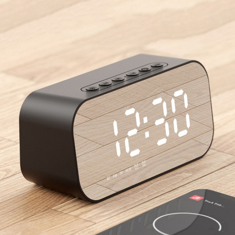 Havit M3 Subwoofer Mini Mirror Clock Bluetooth Speaker, Spsc: 1200mAh (Black） - Desktop Speaker by Havit | Online Shopping South Africa | PMC Jewellery