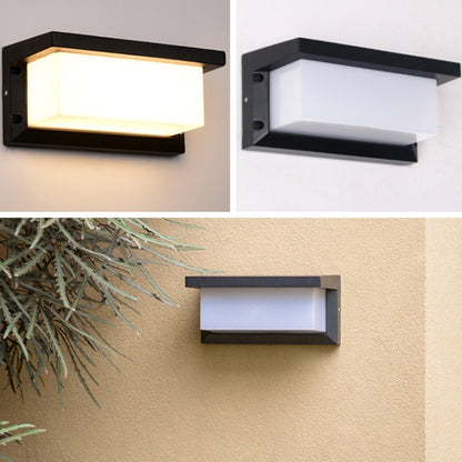 10W Outdoor Patio Wall Waterproof Solar Wall Light, Specification: 3000K - With Solar Panel by PMC Jewellery | Online Shopping South Africa | PMC Jewellery