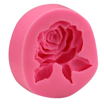 Big Rose Flower Handmade Soap Silicone Mold, Colour: Random(8.2x8x2.5cm) - Arts & Crafts by PMC Jewellery | Online Shopping South Africa | PMC Jewellery
