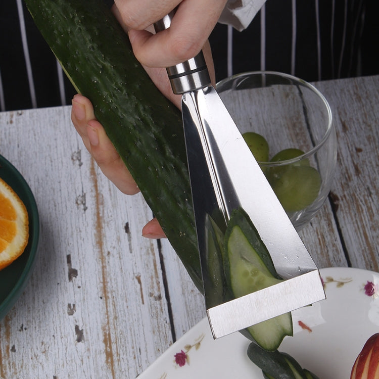 Household Stainless Steel Fruit Carving Knife Shaper Flower-shaped Vegetable Cutter - Cutter & Peeler by PMC Jewellery | Online Shopping South Africa | PMC Jewellery