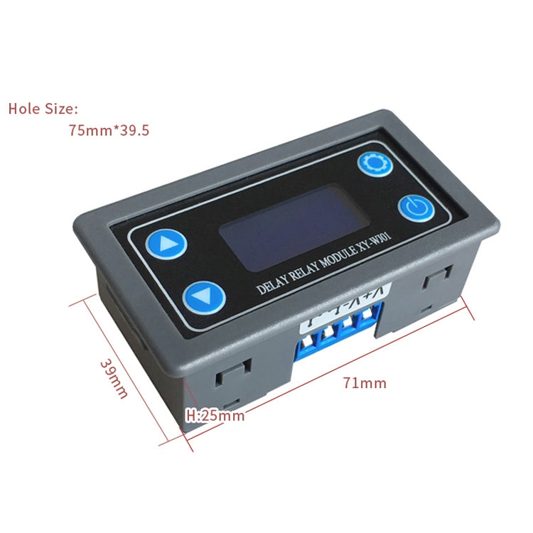 12/24V Relay Module Cycle Trigger Delay Power-Off Delay Timing Circuit Switch(PCB) - Relay Module by PMC Jewellery | Online Shopping South Africa | PMC Jewellery