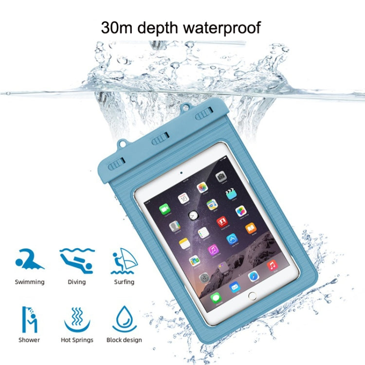 PB-01 Tablet PC Waterproof Bag For Below 9 Inches(Gray Blue) - Waterproof Bag by PMC Jewellery | Online Shopping South Africa | PMC Jewellery