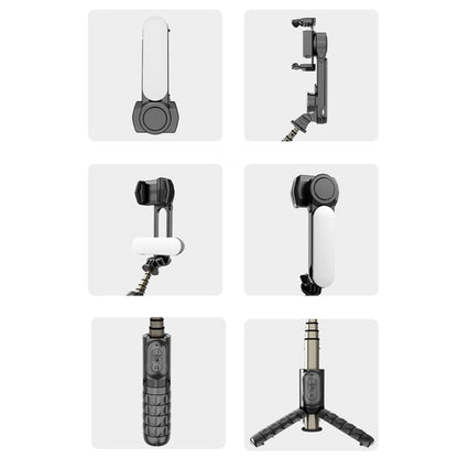 Removable Fill Light Phone Handheld Stabilizer with APP(Q09 Black) - Handheld Gimbals by PMC Jewellery | Online Shopping South Africa | PMC Jewellery