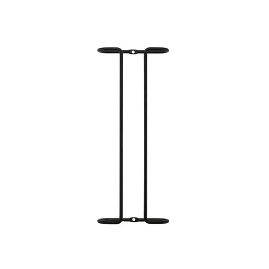 Simple Single-Row Red Wine Cup Inverted Rack(Dumb Black) - Shelf by PMC Jewellery | Online Shopping South Africa | PMC Jewellery
