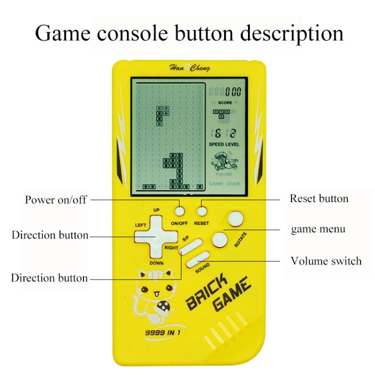 Large Screen Retro Children Handheld Game Console(Green) - Pocket Console by PMC Jewellery | Online Shopping South Africa | PMC Jewellery