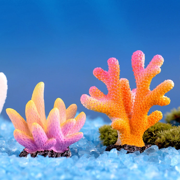 10 PCS Simulation Resin Coral Aquarium Fish Tank Small Ornaments, Colour: No. 6 Colorful - Fish Tank Decoration by PMC Jewellery | Online Shopping South Africa | PMC Jewellery