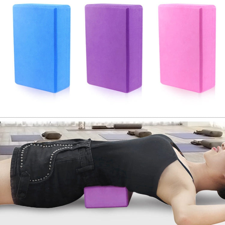 EVA Anti-slip Anti-compression Yoga Fitness Brick(Princess Pink) - Yoga Blocks by PMC Jewellery | Online Shopping South Africa | PMC Jewellery