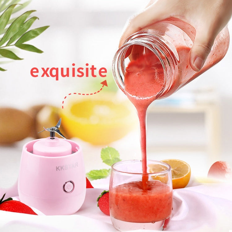 Household Fruit Juicer Portable Multi-Function Juice Cup(Goddess Pink) - Electric juicers by PMC Jewellery | Online Shopping South Africa | PMC Jewellery