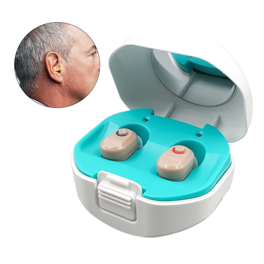 TWS On-Ear Sound Amplifier Hearing Aid with Charging Compartment(Skin Color) - Hearing Aids by null | Online Shopping South Africa | PMC Jewellery