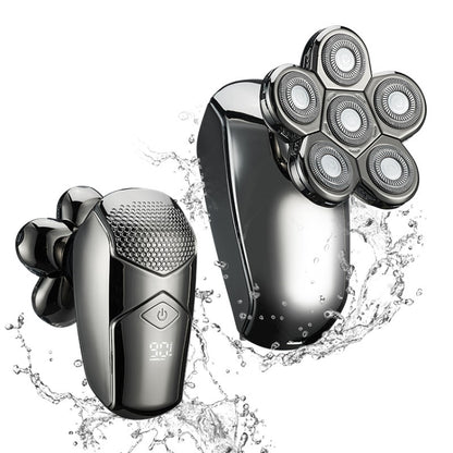 5 in 1 Multifunctional IPX7 Waterproof Six-blade USB Electric Shaver, Specification: - Electric Shavers by PMC Jewellery | Online Shopping South Africa | PMC Jewellery