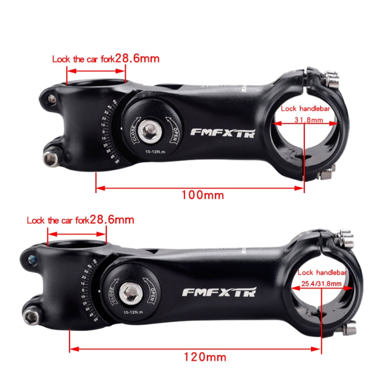 FMFXTR Mountain Bike Adjustable Angle Handlebar Riser, Specification: Upgrade 31.8x120mm - Bicycle Grips by FMFXTR | Online Shopping South Africa | PMC Jewellery