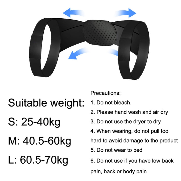 3 PCS Invisible Breathable Anti-hunchback Posture Correction Belt, Size: S(kin Color) - Corrector by PMC Jewellery | Online Shopping South Africa | PMC Jewellery