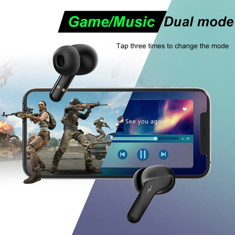 Ajazz  A1 TWS Binaural Stealth Game Noise-cancelling Wireless Bluetooth Earphone(Black) - Bluetooth Earphone by Ajazz | Online Shopping South Africa | PMC Jewellery