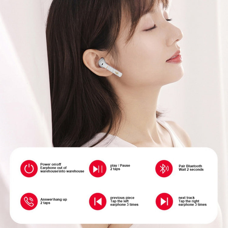 Edifier Z2 Plus Waterproof Touch Wireless Bluetooth Earphnoe(Red) - Bluetooth Earphone by Edifier | Online Shopping South Africa | PMC Jewellery