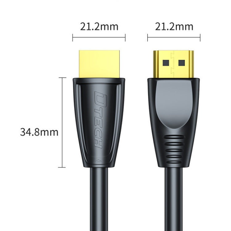 DTECH HDMI 2.0 HD Connection Cable 4K 60Hz Computer TV Connection Cable, Length: 1m - Cable by DTECH | Online Shopping South Africa | PMC Jewellery