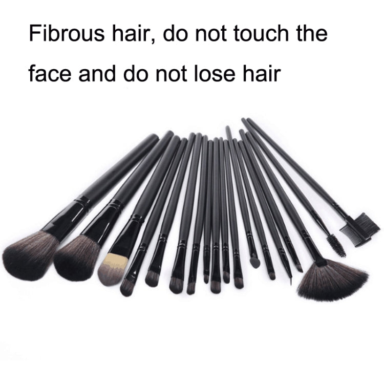 15 PCS / Set Wood Color Makeup Brush Set Loose Powder Brush Makeup Tool - Makeup Brushes by PMC Jewellery | Online Shopping South Africa | PMC Jewellery