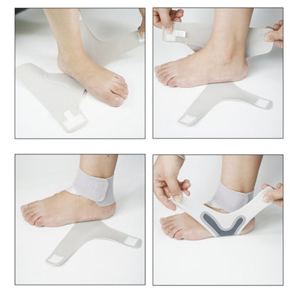 Thin Breathable Compression Ankle Sprain Fixation Strap, Size: Left Foot (S) - Corrector by PMC Jewellery | Online Shopping South Africa | PMC Jewellery