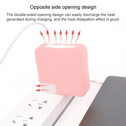 JRC Power Adapter Protective Case For Macbook Pro16 A2485 (2021) (Rose Pink) - Others Accessories by JRC | Online Shopping South Africa | PMC Jewellery