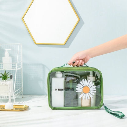 Travel Portable Transparent Large-Capacity Cosmetic Storage Bag, Specification: Small(Avocado) - Storage Boxes by PMC Jewellery | Online Shopping South Africa | PMC Jewellery