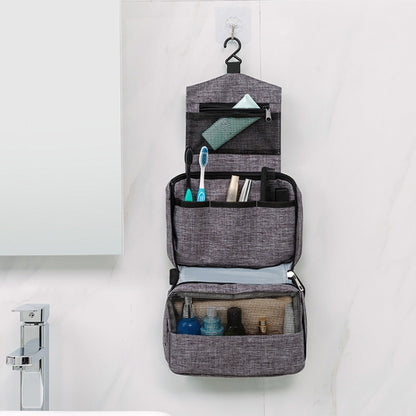 Portable Travel Waterproof Toiletries Storage Bag(Grey) - Storage Boxes by PMC Jewellery | Online Shopping South Africa | PMC Jewellery