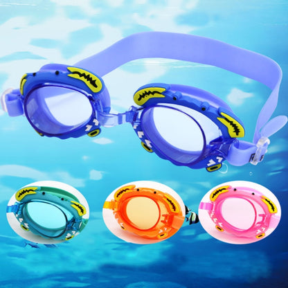 RUIHE 2 PCS Children Cute Cartoon Waterproof Anti-fog Swimming Goggles(Blue) - Swimming Glasses by RUIHE | Online Shopping South Africa | PMC Jewellery