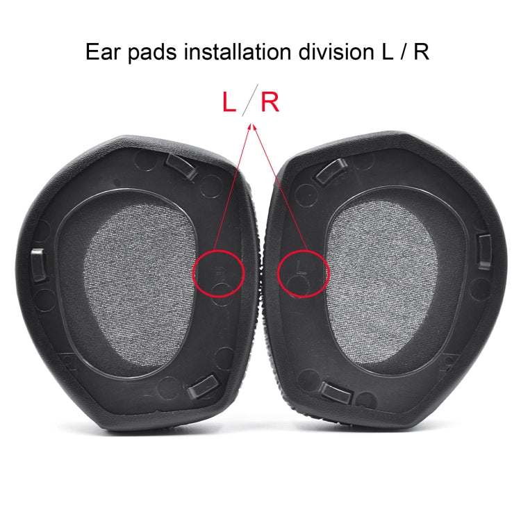 2 PCS Earpad for Sennheiser HDR RS165 RS175 RS185 RS195,Style: Velvet Cloth Earmuff - Earmuff & Pad by PMC Jewellery | Online Shopping South Africa | PMC Jewellery