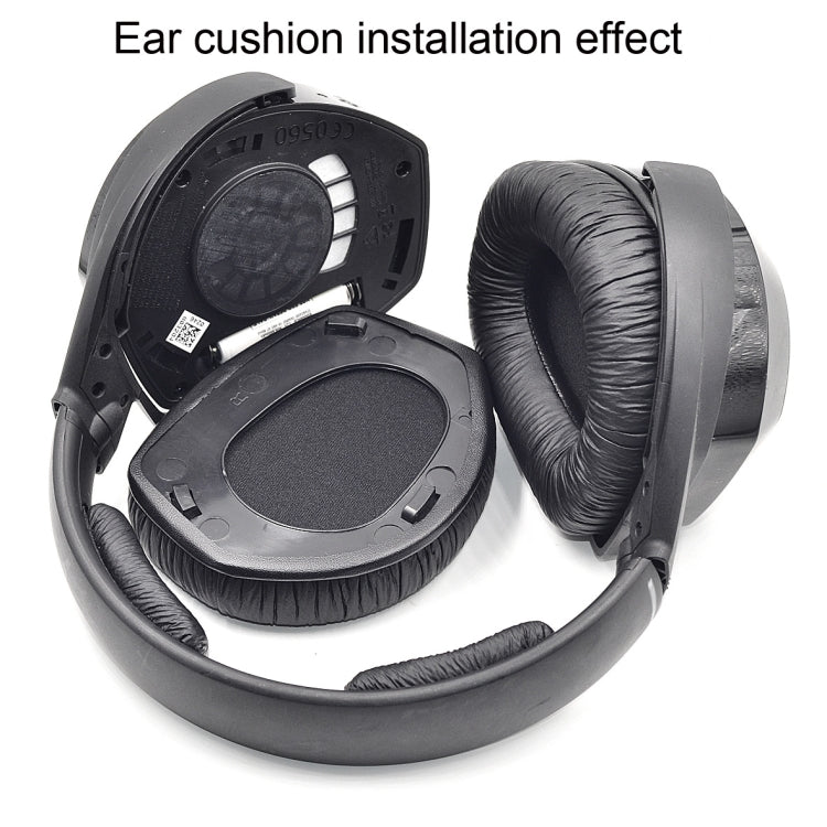 2 PCS Earpad for Sennheiser HDR RS165 RS175 RS185 RS195,Style: Velvet Cloth Earmuff - Earmuff & Pad by PMC Jewellery | Online Shopping South Africa | PMC Jewellery