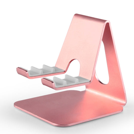 3-gear Adjustable Lazy Metal Mobile Phone Tablet Bracket(Rose Gold) - Desktop Holder by PMC Jewellery | Online Shopping South Africa | PMC Jewellery