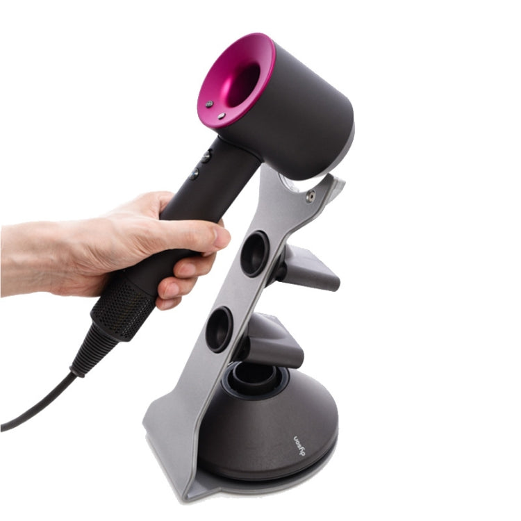 Punch Free Standing Hair Dryer Stand For Dyson 003 Silver - Hair Dryers & Accessories by PMC Jewellery | Online Shopping South Africa | PMC Jewellery