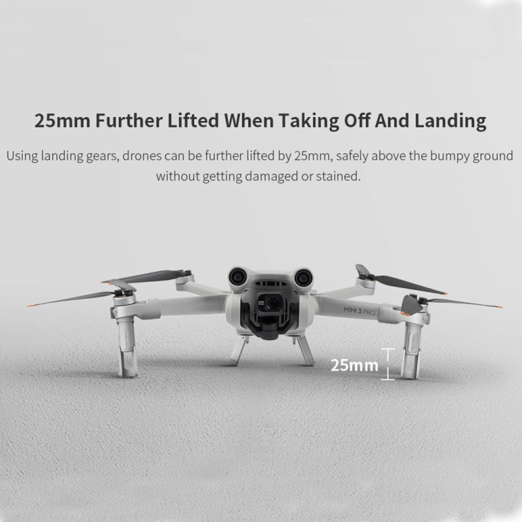 PGYTECH  For DJI Mini 3 Pro Raised Landing Gear ,Can Increase 25mm - Holder Series by PGYTECH | Online Shopping South Africa | PMC Jewellery