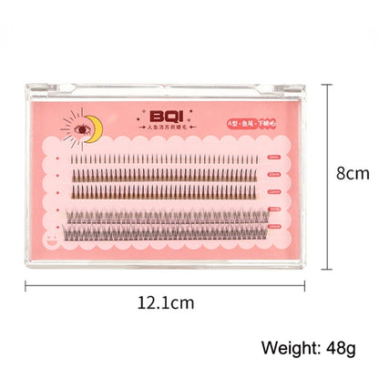 BQI B7229 Lightweight Natural Curling Three-dimensional Slim False Eyelashes, Style: Type A+Fishtail (120PCS) - Eyes by BQI | Online Shopping South Africa | PMC Jewellery