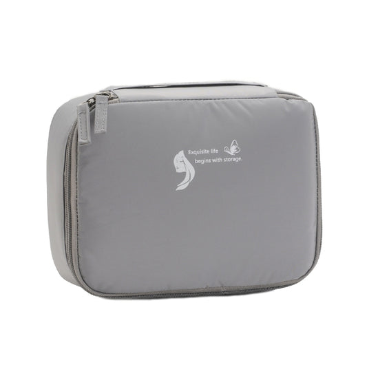 RH914 Travel Portable Waterproof Large-capacity Cosmetic Storage Bag(Grey) - Storage Boxes by PMC Jewellery | Online Shopping South Africa | PMC Jewellery