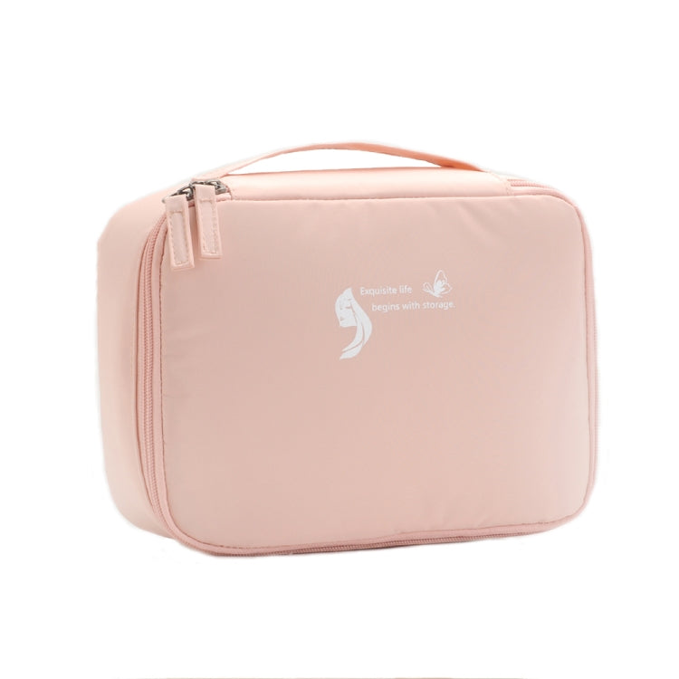 RH914 Travel Portable Waterproof Large-capacity Cosmetic Storage Bag(Pink) - Storage Boxes by PMC Jewellery | Online Shopping South Africa | PMC Jewellery