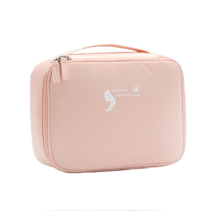 RH914 Travel Portable Waterproof Large-capacity Cosmetic Storage Bag(Pink) - Storage Boxes by PMC Jewellery | Online Shopping South Africa | PMC Jewellery