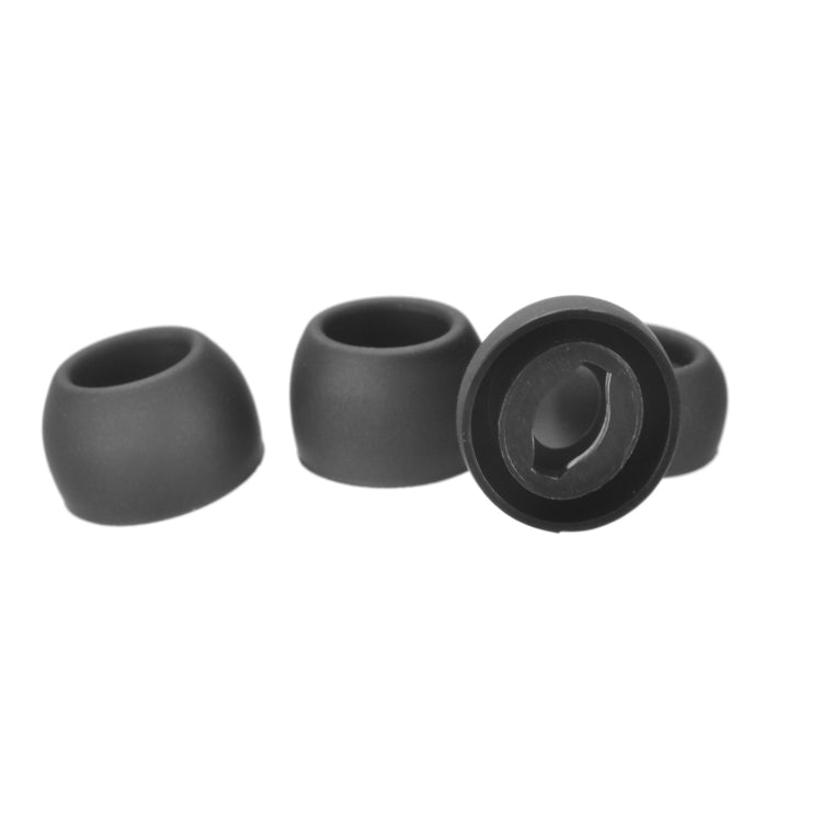 6 PCS Silicone Earplugs For TWS Samsung Galaxy Buds Pro(Medium Black) - Anti-dust & Ear Caps by PMC Jewellery | Online Shopping South Africa | PMC Jewellery