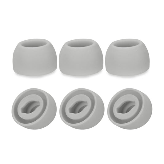 6 PCS Silicone Earplugs For TWS Samsung Galaxy Buds Pro( Large Gray) - Anti-dust & Ear Caps by PMC Jewellery | Online Shopping South Africa | PMC Jewellery