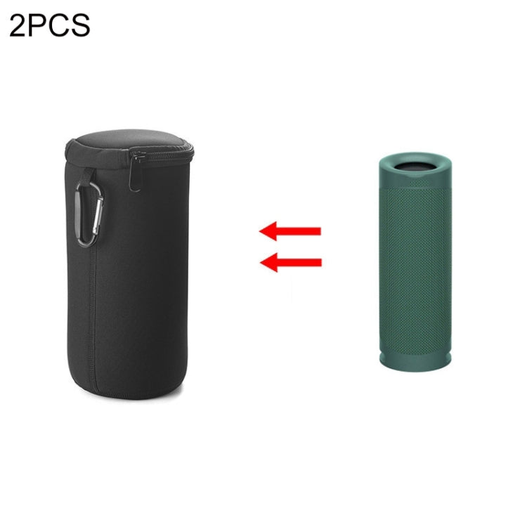 2 PCS Wireless Bluetooth Speaker Portable Waterproof Case For Sony SRS-XB23(Black) - Protective Case by PMC Jewellery | Online Shopping South Africa | PMC Jewellery