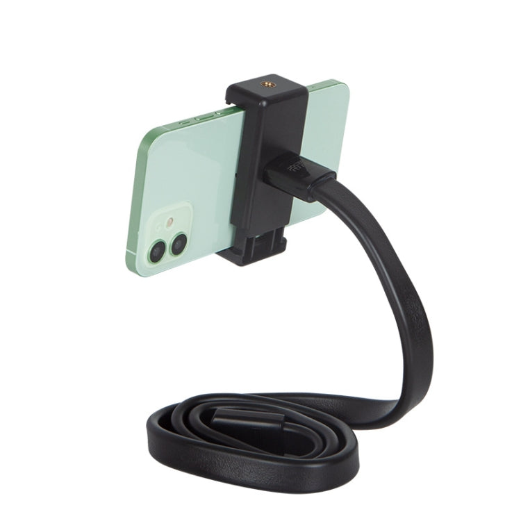 DiHao Bending Adjustment Hose Mobile Phone Live Broadcast Support(Hose+Double Hole Phone Clip) - Lazy Bracket by DiHao | Online Shopping South Africa | PMC Jewellery